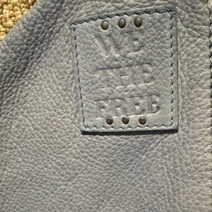 We The Free Light Blue Leather Accessory